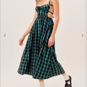 For Love & Lemins Tracey midi dress- brand new in packaging